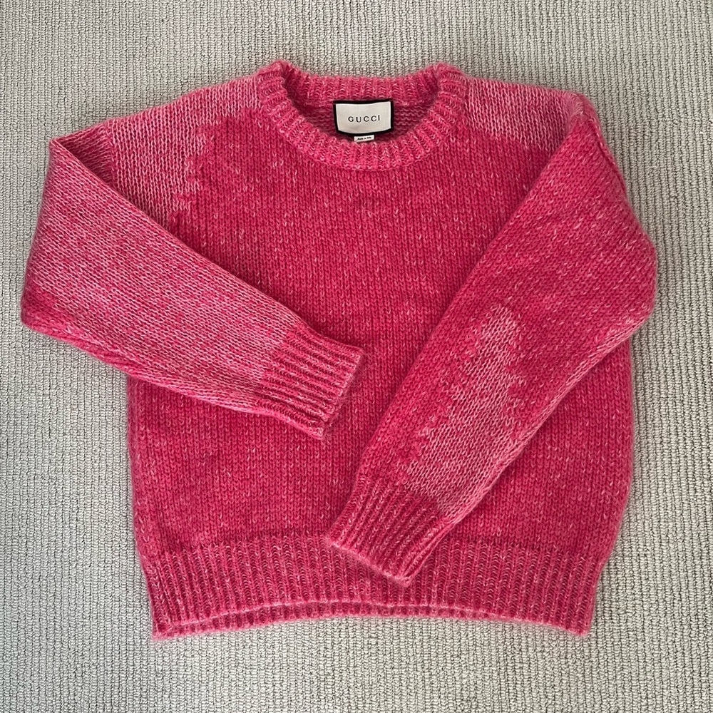 Gucci mohair/wool blend sweater from the Alessandro Michele era